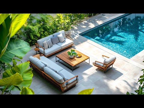 庭の装飾とレイアウト: 2022 年のアウトドア トレンドを発見  庭園