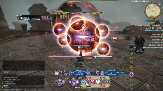 FF14　普段ヒーラーの人がアラミガン装備&スサノオ武器でオメガ零式１層木人にチャレンジ！　（赤魔導士）