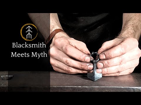 Forging Mjolnir: Crafting the Iconic Thor's Hammer Pendant