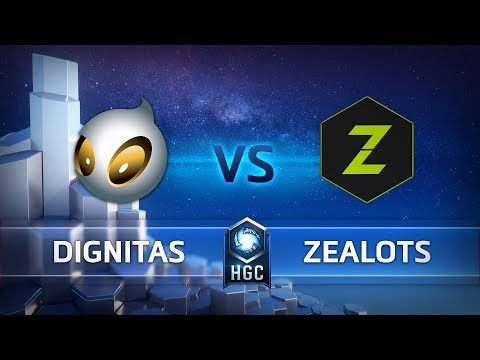 HGC 2018 EU – Phase 1 Week 5 - Team Dignitas vs. Zealots - Game 1
