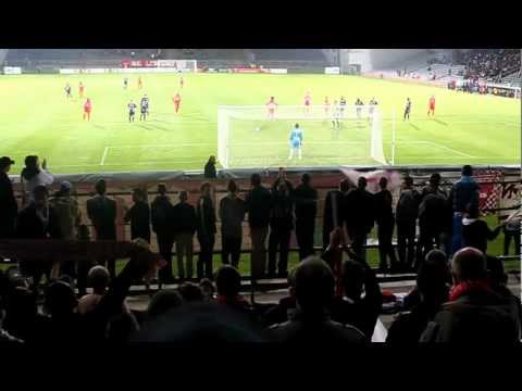 Nimes - Luzenac (3-2) /// But Seydou KONE sur penalty