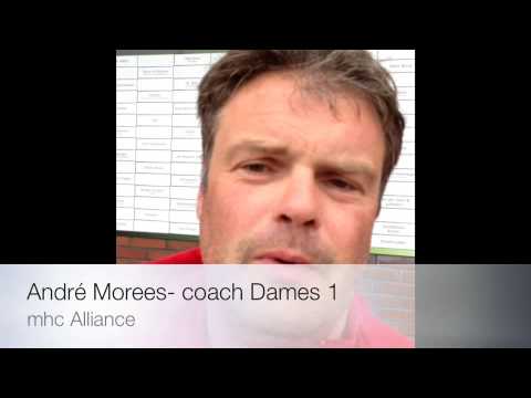 Dames 1 Alliance speelt gelijk tegen AMVJ Dames 1