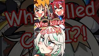HoloJustice couldn't decide which of them 'killed' Calli... #shorts #hololiveenglish  #vtuber