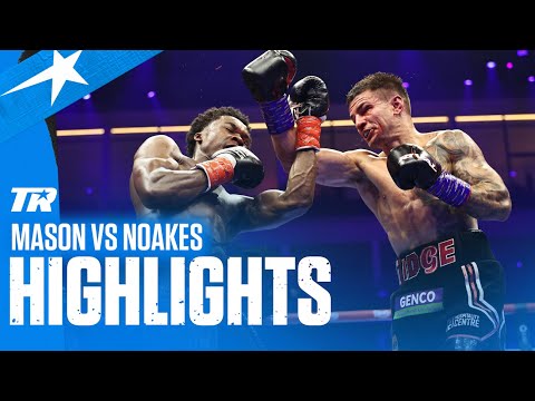 Abdullah Mason Beats Sam Noakes in Brutal World Title Fight | HIGHLIGHTS