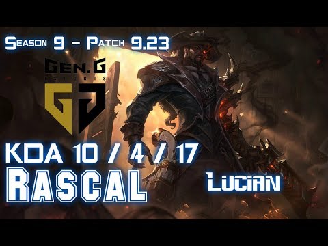 Gen Rascal LUCIAN vs MaRin KENNEN Top - Patch 9.23 KR Ranked