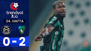 Manisa FK (0-2) Kocaelispor - Highlights/Özet | Trendyol 1. Lig - 2024