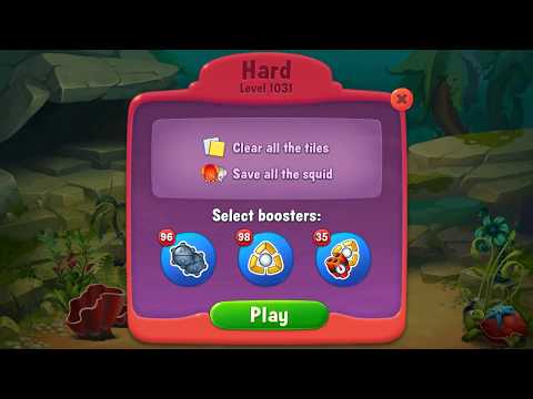 Fishdom HARD level 1031 Gameplay (iOS Android)