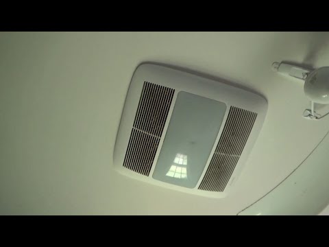 Nutone Badezimmer-Abluftventilator im alten Haus | Einheit 1 von 2