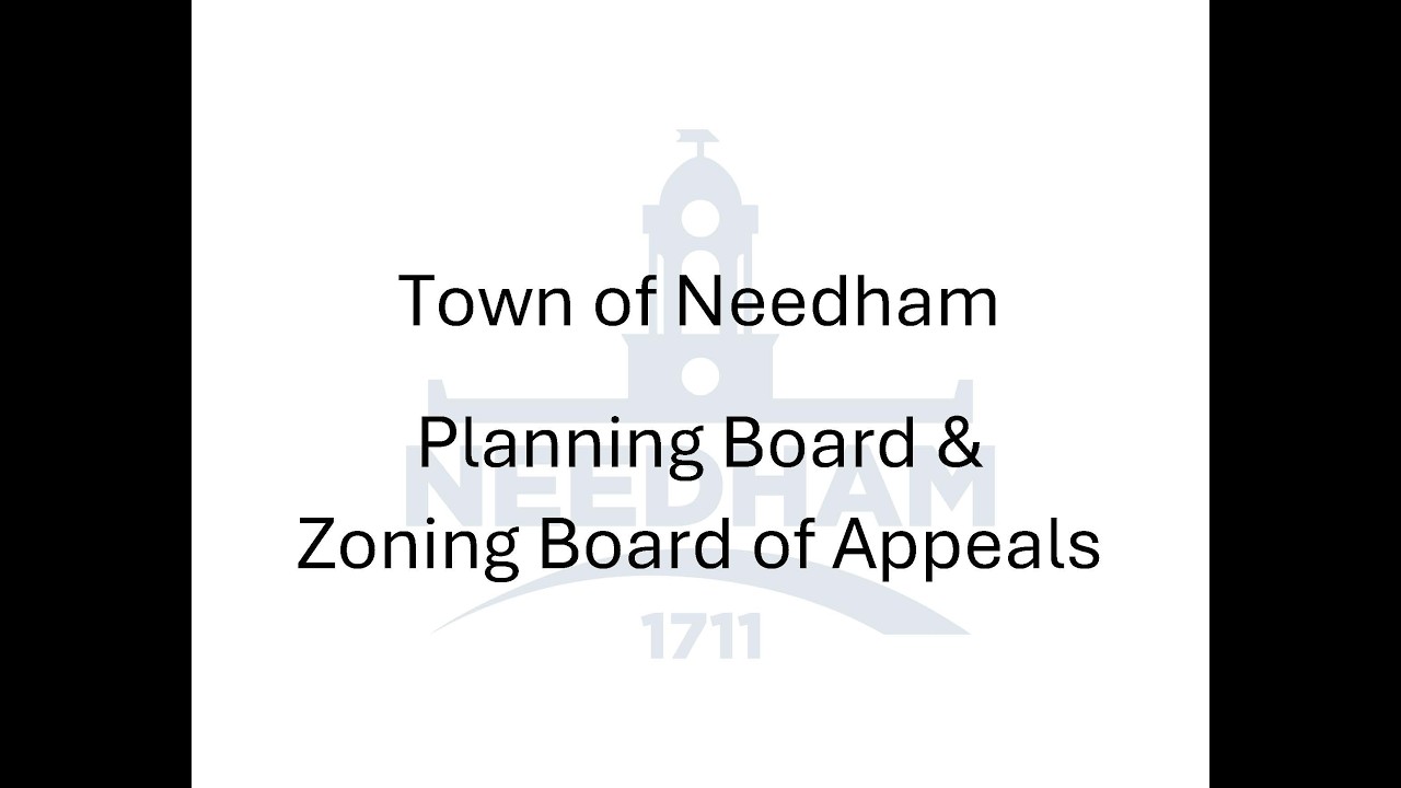 From the Planning Board