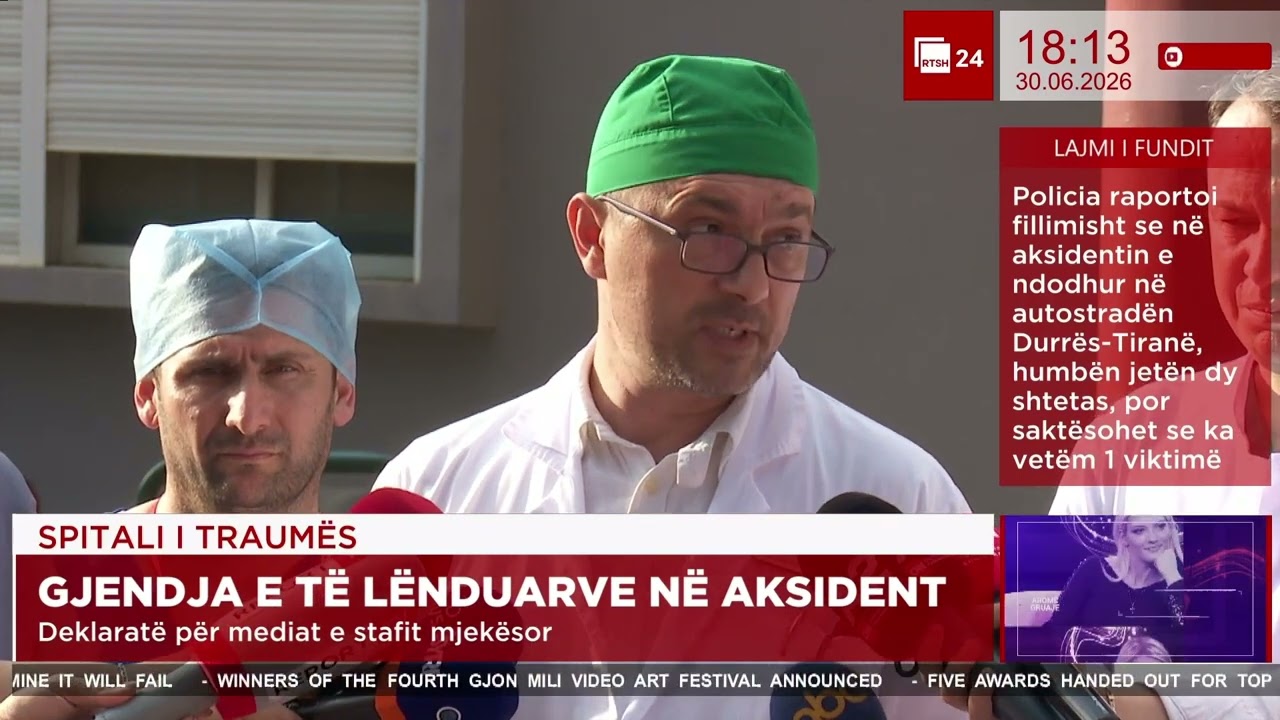 Aksidenti në aksin Durrës-Tiranë/ Shefi i Urgjencës së Traumës: Një fëmijë në gjendje të rëndë! 5 të tjerë në operim, 2 të huaj ende të paidentifikuar