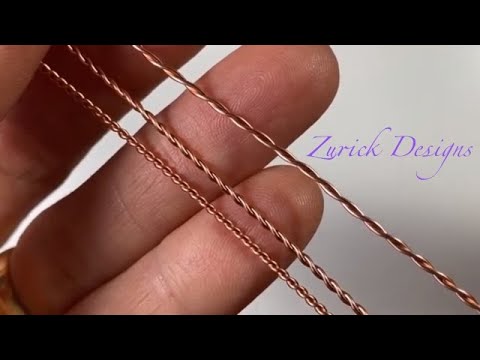Wire Wrapping Techniques- How To Twist Wire- 3 Different Ways