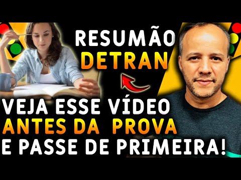 DETRAN 2025 SUMMARY Theoretical Test Questions