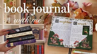 book journal with me 🌿🎨 let's update my reading journal!