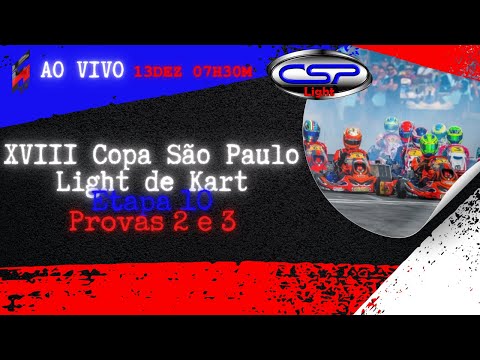 XVIII Copa São Paulo Light de Kart - Etapa 10 - Provas 2 e 3 - Interlagos