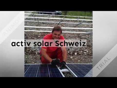 About us: activ solar Schweiz GmbH