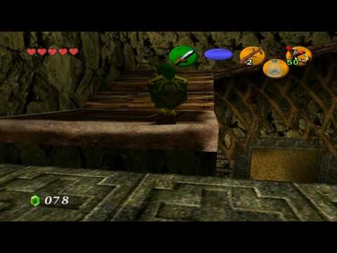 Zelda Ocarina of Time HD 100% Walkthrough - Part 9 - Dodongo's Cavern