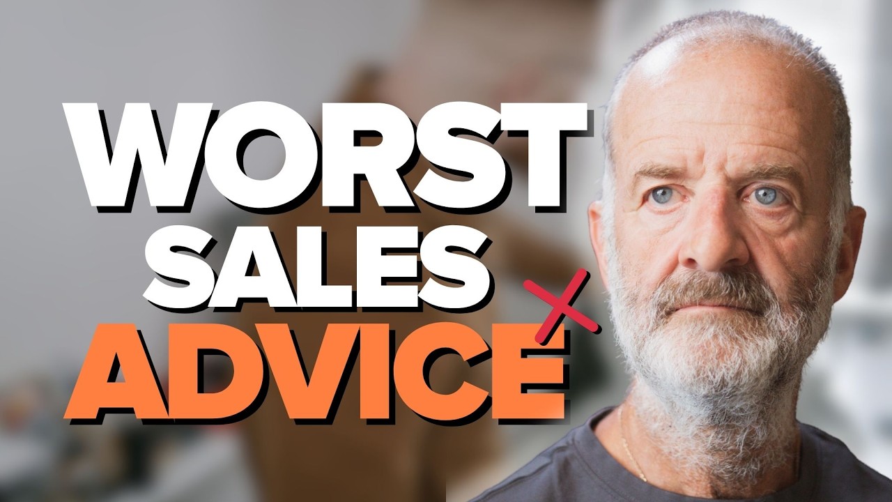 The Worst Sales Advice I Ever Followed