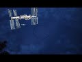 Memburu Satelit ISS Melintas Di Atas Langit International Space Station