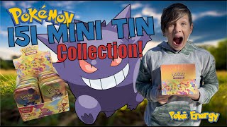These 151 Mini-Tins had TONS of HITS (if you think holographic Energy cards are hits)!