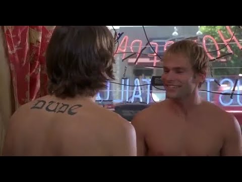 Dude Where's My Car - Tattoo Comedy Scene at track suit tailor shop