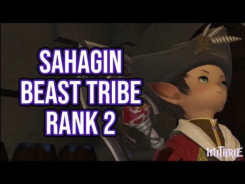 FFXIV 2.21 0332 Sahagin Rank 2 (Beast Tribe Quests)