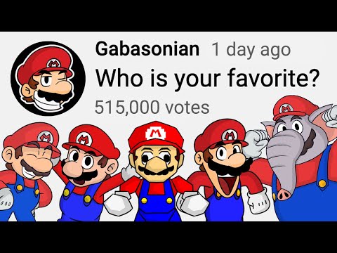 Funny Mario Poll Compilation 3 - Super Mario, SMG4 & More