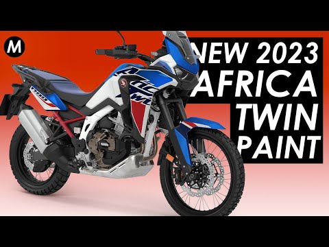 New 2023 Honda Africa Twin CRF1100L Colours Announced! (& DCT Sales Figures)