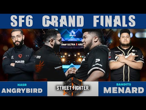 Street Fighter 6 EVO 2023 Grand Finals - AngryBird vs MenaRD [4K] #evo2023