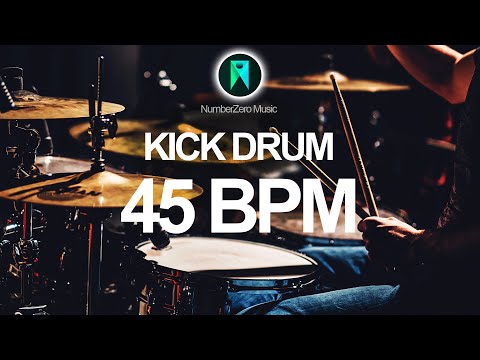 Kick Drum 4/4 Metronome - 45 BPM