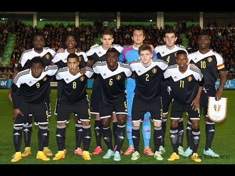 Joris Kayembe Belgium - Spain, u21 (12.11.2014)