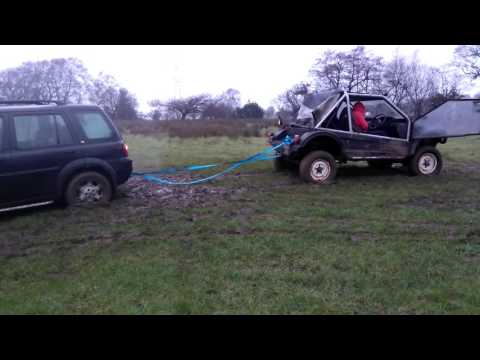 How to get stuck and rescued in a land-rover