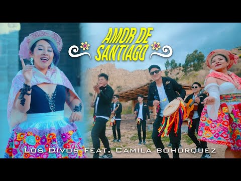 Amor De Santiago - LOS DIVOS ft. Camila Bohorquez (Santiago - Primicia 2025) | VIDEO OFICIAL