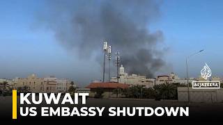 US suspending operations at embassy in Kuwait