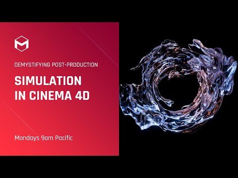 DPP: Simulation in Cinema 4D - Week 2 - Let’s Liquify!