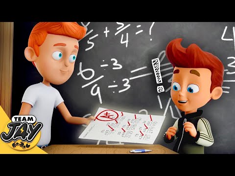 🎒📚 BACK TO SCHOOL! with Team Jay ✏️ | Team Jay by Juventus 🏫✨ | Cartoons for Kids ⚽