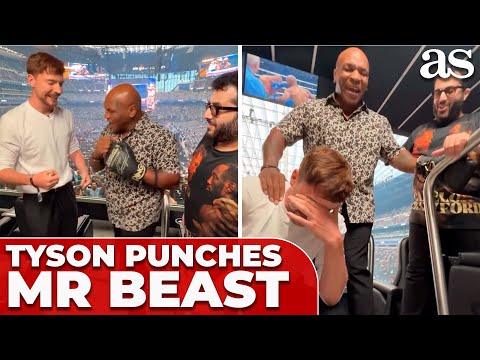 MR BEAST ASKS MIKE TYSON for a PUNCH: The RESULT is exactly what you expect