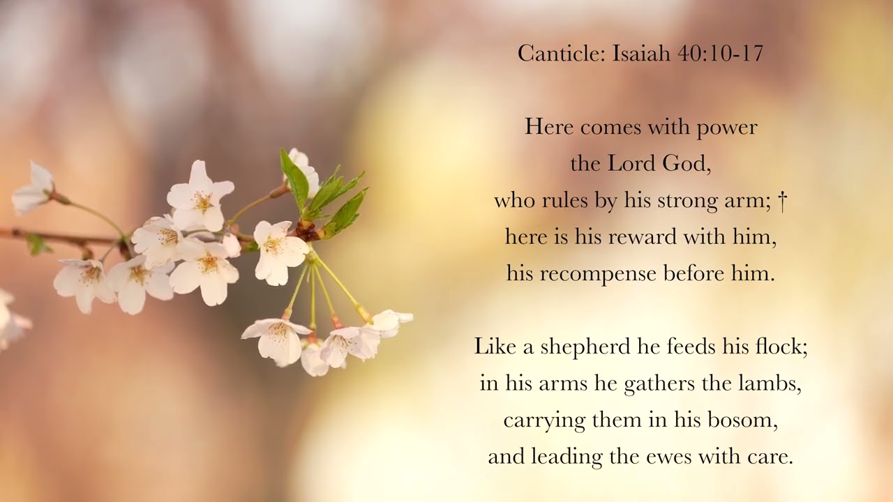 4.23.26 Lauds, Thursday Morning Prayer of the Liturgy of the Hours