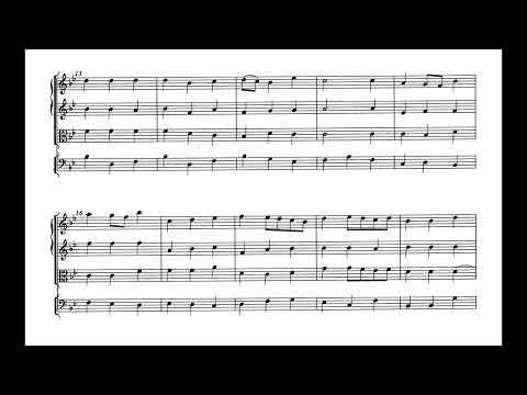 Georg Friedrich Händel, Suite from Florindo HWV354, Menuet (I)