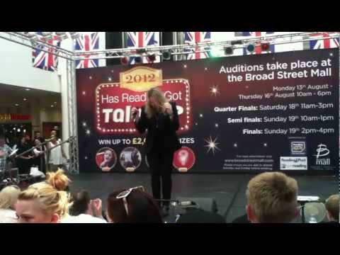 Nathan James performing at Broad Street Mall