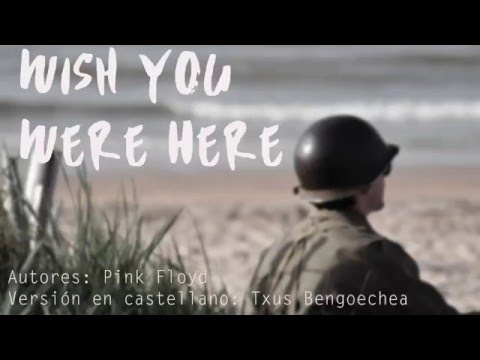 Wish You Were Here. Pink Floyd. Versión castellano. Spanish cover. Letra traducida español. Karaoke