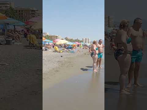 Beach walk ☀️🏖 Torremolinos 🇪🇸 Subscribe for full length video's...