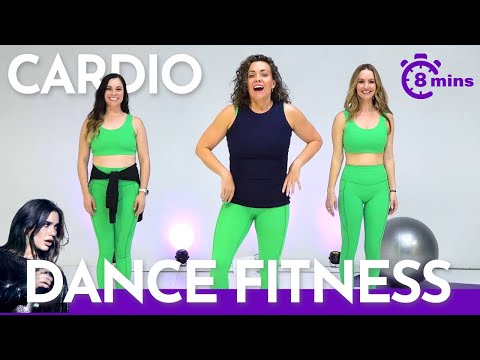 8 Min Full Body Cardio Dance Fitness | Burn Calories & Lose Weight Fast
