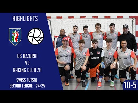 US Azzurri VS Racing Club ZH (Swiss Futsal Second League 24/25)