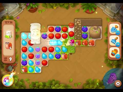 GardenScapes Level 12736 no boosters
