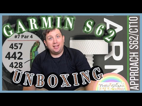 GARMIN APPROACH S62|UNBOXING|GOLF WATCH