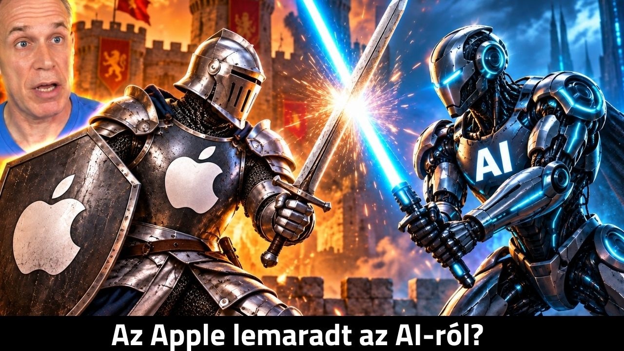 Az Apple lemaradt az AI-ról. Vagy túljárt mindenki eszén?