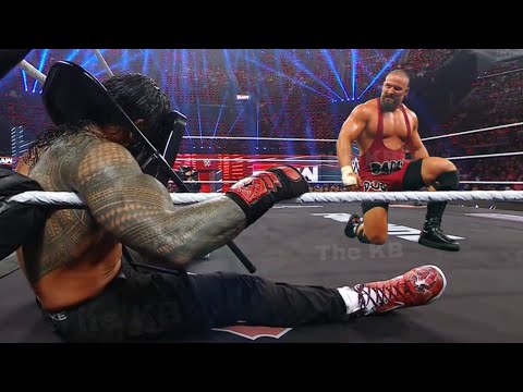 WWE 27 December 2025 Roman Reigns Vs Bron Breakker Full Match Spear Vs Spear WWE Raw 2025 Highlights