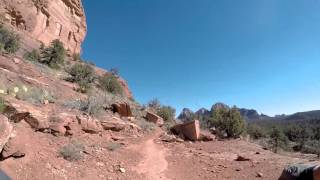 Mescal has technical climbs and descents with incredible views from the slick rocks.  One more amazing segment of Sedona!