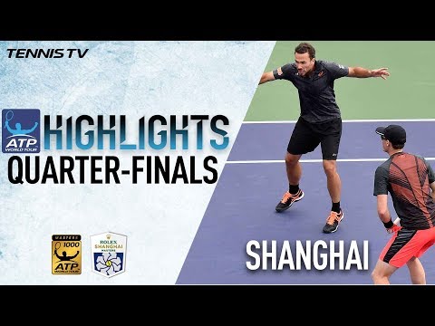 Doubles Highlights: Murray, Soares Into Shanghai 2017 Semi Finals