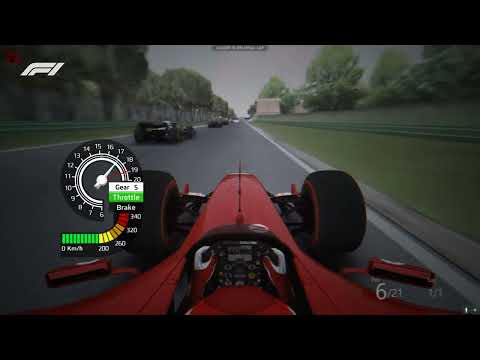 Can I overtake the whole F1 2023 grid, in 1 lap, on a Ferrari F2004 on slicks?